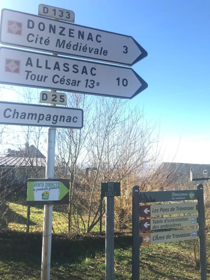 Chambres d'hôtes L'âme de Travassac Donzenac Exterior foto